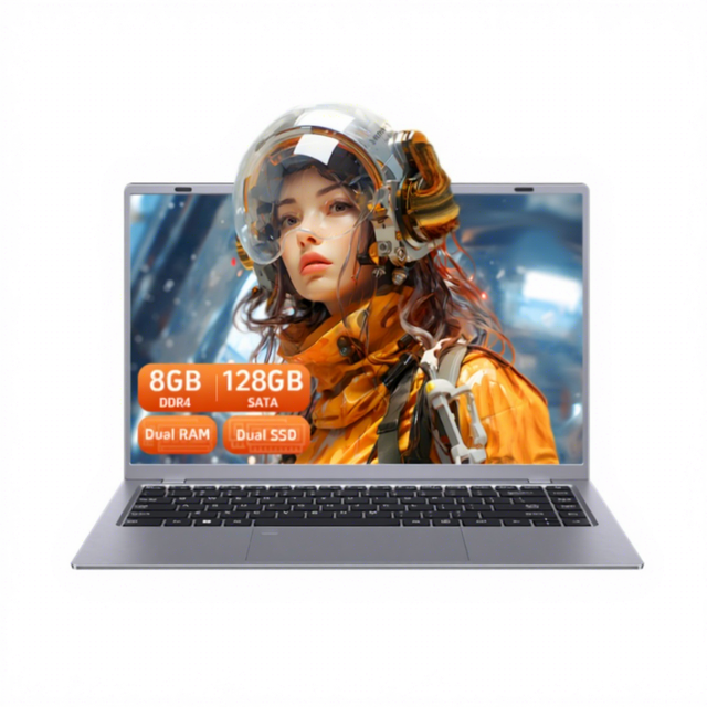 Low Price 14 Inch New Business Laptop AMD 8GB RAM 128GB SSD Windows 11 Pro Laptop Gaming Laptops Brand New Pc Portable