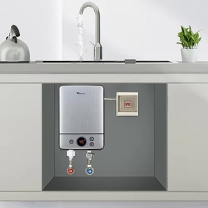 Pemanas air listrik tanpa tangki, kontrol sentuh rumah Geyser instan hemat energi pemanas cepat untuk Penggunaan dapur Pancuran kamar mandi - Product Image 6