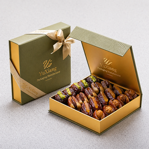 Caja de Regalo de Chocolate de Lujo Personalizada, Reciclable, con Laminado Mate, Empaque de Papel Impreso para Trufas, Dulces y <span class=keywords><strong>Sushi</strong></span>, Directo de Fábrica - Product Image 4