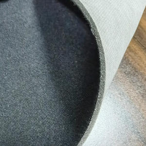 Tela cepillada con esponja adherida, material compuesto tres en uno, ignífugo, con patrón cruzado para tapicería <span class=keywords><strong>de</strong></span> techos <span class=keywords><strong>de</strong></span> automóviles - Product Image 2