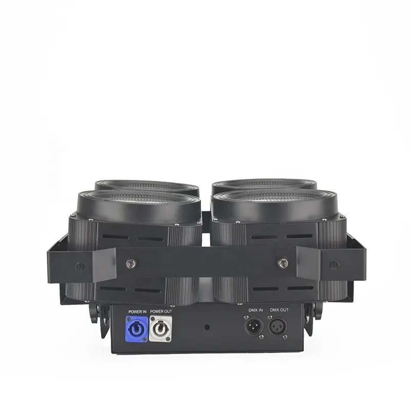 4x 100w Cob Led Par Blinder Audience Light Lamp For Background Wedding Lights White And Warm