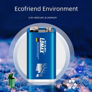 Excelente suministro de fábrica 6LR61Baterías primarias Batería alcalina de 9V, 580 MAh 9Volt 6LR6 Batería | 2 décadas de producción experta - Product Image 6