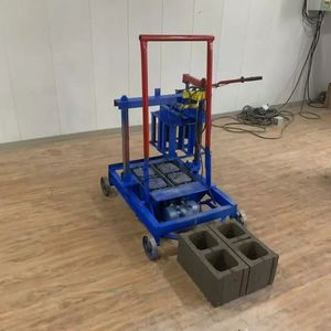 Máquina de fabricación de bloques huecos y ladrillos diésel ecológico Precio de máquina de ladrillos de barro móvil para ladrillos de construcción - Product Image 3