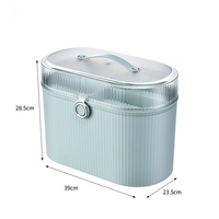 Boîte de rangement médicale de luxe légère de qualité supérieure, grande capacité, trousse de premiers soins portable, boîte médicale d'urgence avec couvercle transparent