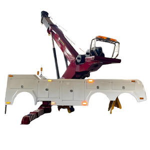 Grue de dépannage robuste à rotation 360 degrés avec flèche hydraulique pour le sauvetage et le remorquage de véhicules - Product Image 1
