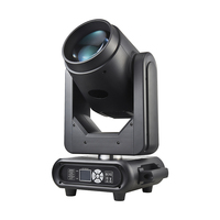 Projecteur à tête mobile MOKE 260W, 14 couleurs, 13 gobos, prisme à facettes 8-32, DMX512 pour concert, festival, mariage