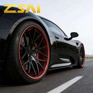 Rines Forgiato de Aleación de Aluminio de 20", 22", 24" y 19", Rines Cóncavos Rojos 5x114.3 para Benz Clase A, Clase C, Clase E, Clase S - Product Image 6