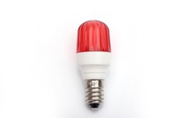 Lampes de jardin de Noël étanches IP44 1W, ampoule E14 T25, alimentation AC/DC, blanc chaud 2700K, décoration de rue pour les fêtes