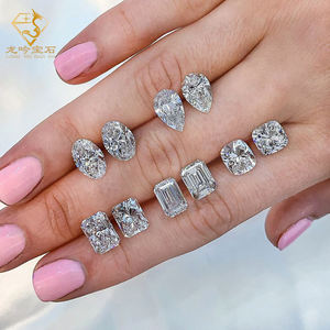 เพชรเลี้ยงในห้องปฏิบัติการ 1 กะรัต 2 กะรัต 3 กะรัต 5 กะรัต ได้รับการรับรองจาก IGI สี DEF ความสะอาด VS VVS รูปทรงแฟนซี เพชร HPHT CVD เพชรหลวม เพชรเลี้ยงในห้องปฏิบัติการ - Product Image 3