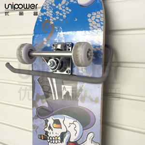 Support mural pour skateboard Unipower, crochet en métal, rangement pour garage et usage domestique - Product Image 1
