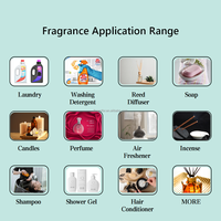 Base de parfum FlowerFor, huile d'oud naturelle, pureté à 100%, garantit une duplication de parfum de haute qualité, certifiée MSDS/IFRA, vente en gros