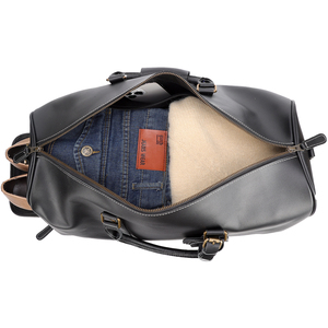 Bolsa <span class=keywords><strong>de</strong></span> Viaje <span class=keywords><strong>de</strong></span> Cuero Genuino <span class=keywords><strong>de</strong></span> Gran Capacidad, Bolsa Deportiva <span class=keywords><strong>de</strong></span> Gimnasio para <span class=keywords><strong>Hombre</strong></span> con Cierre <span class=keywords><strong>de</strong></span> Cremallera para Viajes <span class=keywords><strong>de</strong></span> Fin <span class=keywords><strong>de</strong></span> Semana - Product Image 2