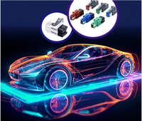 Connecteur femelle 8 broches RGB pour feux arrière LED automobiles, 10A, boîtier en nylon, adaptateur automobile, modèle 1K8972928