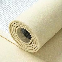 Tissu mural décoratif tendance, revêtement mural en tissu avec support renforcé, épaisseur 5 mm