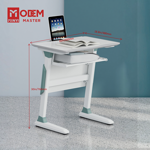 Escritorio Escolar MINYI MAYA, Muebles Escolares, Tablero de Madera, Duradero y Ecológico para Estudiantes de Secundaria, Preparatoria y Universidad - Product Image 4