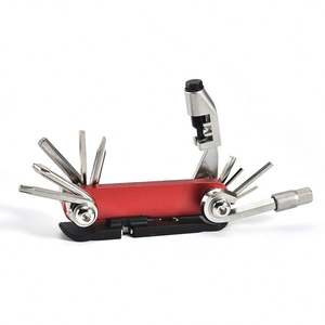 Kit de herramientas de reparación de bicicletas portátil multifuncional de mantenimiento de herramientas de emergencia para exteriores 14 en 1 - Product Image 3