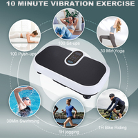 Plataforma Vibratoria 3D para Ejercicios, Plataforma Vibratoria Power Fit, Masaje Crazy Fit para Adelgazar Todo el Cuerpo