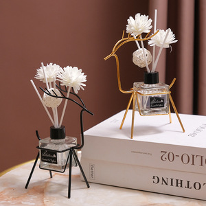 Deer Scented Figurine Aromatherapy Diffuser Iron Decorative Ornament For Home Bedroom Living Room - Product Image 1