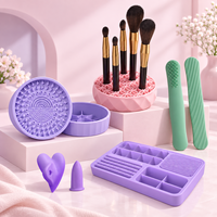 OEM ODM Kit Cadeau d'Outils de Beauté : Sacs de Rangement pour Pinceaux et Houppettes, Boîte Cadeau Personnalisée, Collection d'Accessoires de Maquillage et Soins de la Peau, Rouleaux de Glace