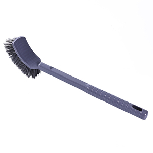 Cepillo de Inodoro de Doble Cara con Mango Tipo Hockey, Ideal para Diversas Ocasiones, Limpia sin Dejar Puntos Ciegos, Limpia los Huecos - Product Image 5
