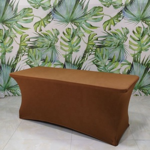 Современная выставочная скатерть на заказ, полноцветная печать с логотипом для настольного шоу, рекламные флаги и баннеры - Product Image 6