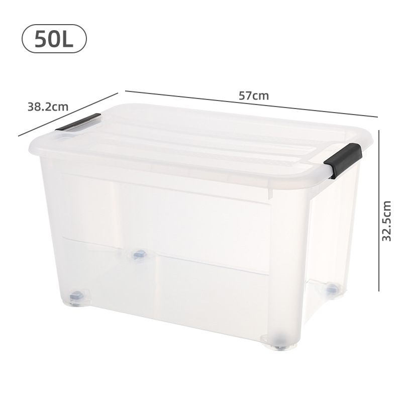 Transparent, 57*38.5*32.5 (53L, item number 705)