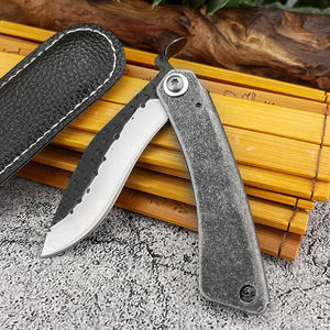 Coltello pieghevole <span class=keywords><strong>Higonokami</strong></span> in acciaio forgiato affilato da tasca per esterni coltello da campeggio difensivo da taglio per caccia strumento EDC - Product Image 5