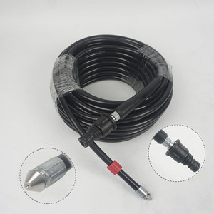 Manguera de Alta Presión Krcher para Limpieza de Drenajes con <span class=keywords><strong>Boquilla</strong></span> de Acero Inoxidable, 2.26 kg, para Lavadora de Alta Presión - Product Image 3