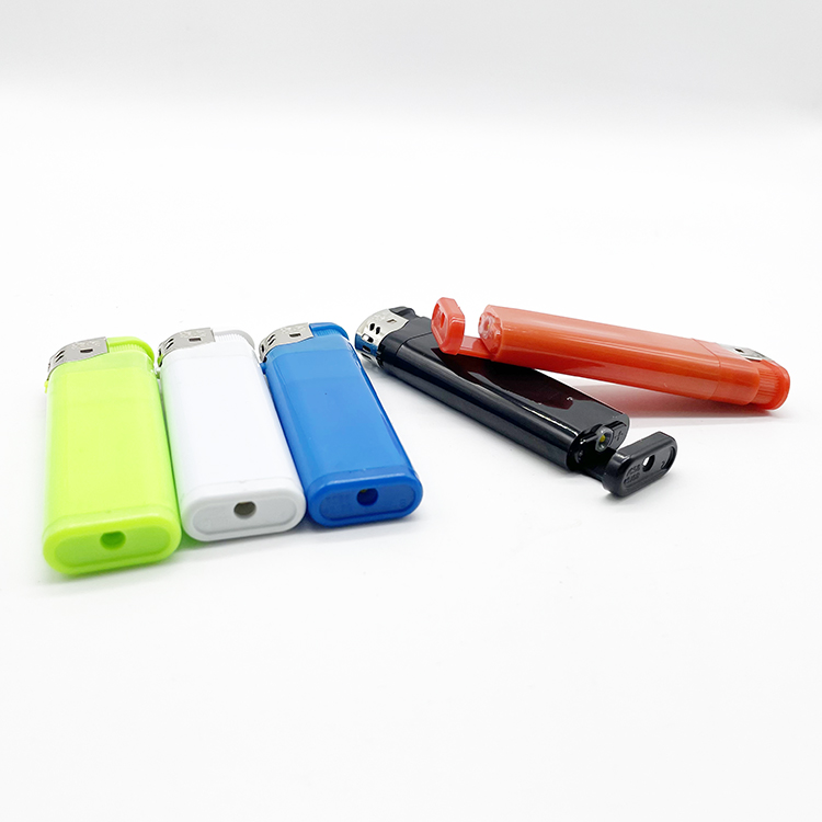 disposable electronic cigarette lighters Thrive-Marketplace Lot Classic Lighter Soft Flame Kitchen Lighter - Newly Improve Quality Upgraded, Perfect Strike Every Time - in Assorted Colors, Pocket Style Disposable Electronic Cigarette Lighter with