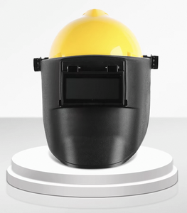 Máscara <span class=keywords><strong>de</strong></span> casco <span class=keywords><strong>de</strong></span> soldadura <span class=keywords><strong>de</strong></span> seguridad <span class=keywords><strong>de</strong></span> soldador <span class=keywords><strong>de</strong></span> PP <span class=keywords><strong>de</strong></span> construcción industrial ajustable con logotipo personalizado para trabajador con casco <span class=keywords><strong>de</strong></span> seguridad - Product Image 4