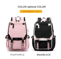 Nueva Mochila para Portátil Oxford Impermeable de 15.6 Pulgadas para Mujer, Mochila Escolar para Estudiantes, Bolsa de Viaje Resistente para Portátil con USB