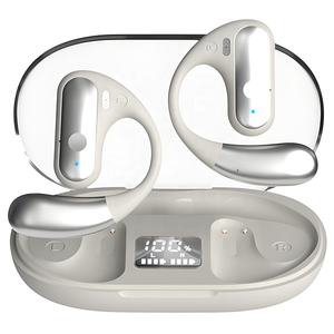 YYK-Q28 écouteurs <span class=keywords><strong>de</strong></span> sport à crochet d'oreille ouvert électrodéposition <span class=keywords><strong>de</strong></span> véritables écouteurs sans fil avec réduction du <span class=keywords><strong>bruit</strong></span> d'appel et latence ultra-faible - Product Image 1