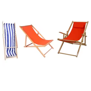 Fabbrica all'ingrosso nero verde rosso giallo bianco tessuto pieghevole in <span class=keywords><strong>legno</strong></span> salotto pieghevole reclinabile spiaggia <span class=keywords><strong>sedia</strong></span> da <span class=keywords><strong>mare</strong></span> per il campeggio - Product Image 6