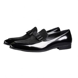 Nuevos Zapatos Formales y Casuales de Piel Genuina con Punta Redonda, Duraderos y Cómodos para Hombre, Modelo 2025, que Aumentan la Estatura, Estilo Slip-on para Oficina - Product Image 4