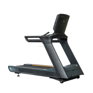 Tapis roulant de fitness professionnel robuste avec écran tactile LCD pour salle de sport – Idéal pour l'entraînement cardio et la course à pied - Product Image 4