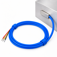Sonde adhésive étanche non poreuse DS18B20 pour capteur de température de surface avec fil RVVP de haute qualité