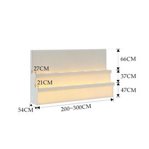 NUEVO Acordeón Papel Kraft Panal Cartón Plegable Pared de partición portátil para el hogar Feria Evento Exposición - Product Image 6