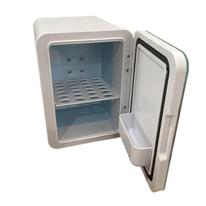Réfrigérateur rétro, mini-réfrigérateur de bar, petit bar dans le salon, chambre à coucher, silencieux, compact, mini-réfrigérateur - Product Image 5
