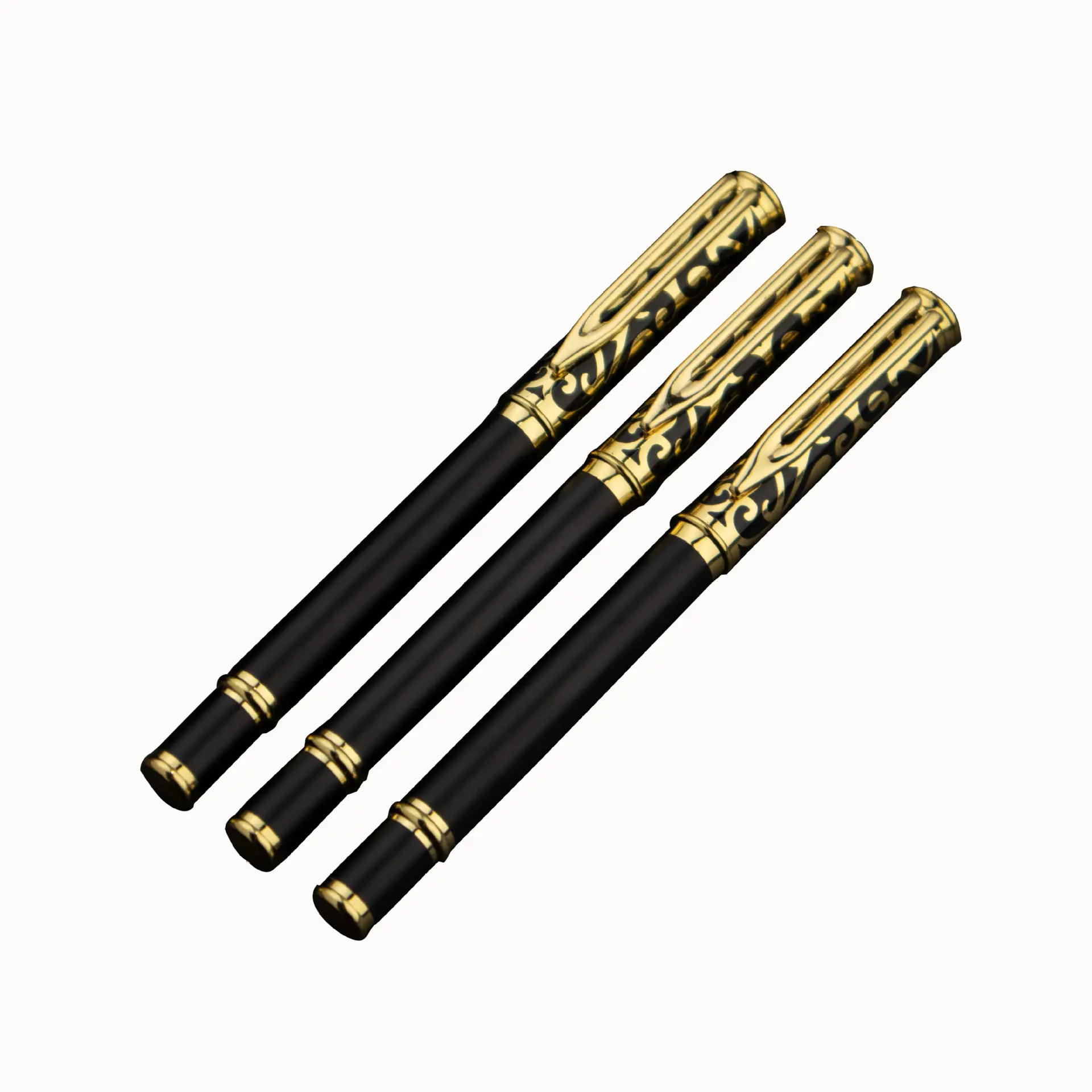 Zakelijke Handtekening Pen Luxe Heavy Metal Pen Elegante Executive Roller Pen Met Aangepaste Logo