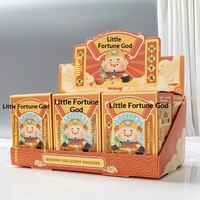 Figurine d'action en résine personnalisée sur le thème du carnaval des elfes de dessin animé, boîte mystère, poupée mignonne créative, décoration de chambre, cadeau d'anniversaire
