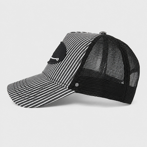 Wholesale Custom <strong>VON</strong> Embroidery Patch 5 Panel Style Fashion Mesh Baseball Cap Adjustable <strong>DUTCH</strong> Trucker Driver <strong>Hat</strong> for Adults - Product Image 4