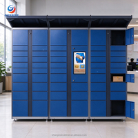 Casier intelligent anti-corrosion pour écoles, casier intelligent pour le stockage, casier intelligent pour le campus, dortoir, usage quotidien