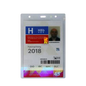 Sparkle Clear Custom Holographic Heatl Bolsas laminadoras - Product Image 1