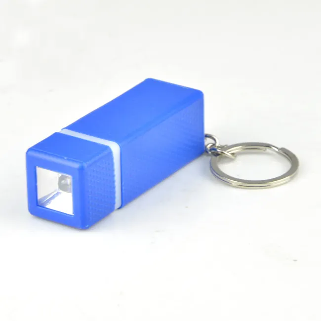 Promotion Gift plastic Keychain with LED Light