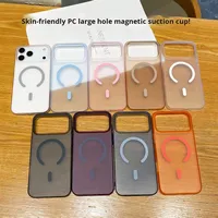 Funda de teléfono transfronteriza magnética de lujo al por mayor para Apple 17 Pro Max Color naranja 16 Pro funda rígida mate para teléfono móvil