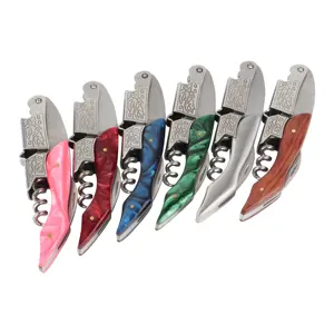 Promotion Multifunction Stainless Steel Beer Bottle Opener Wine Corkscrew With Custom Logo