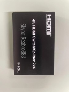4K 60hz H-D-M-I 切换分配器 2x4 3.5mm 音频提取器 视频转换器 双电视 2 3 或 4 显示屏 - Product Image 2
