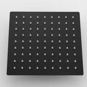 Juego de Ducha Empotrado Crystal Sugar 4285, Montado en la Pared, Color Negro, con Cabezal de Lluvia, Estilo Hotel - Product Image 3