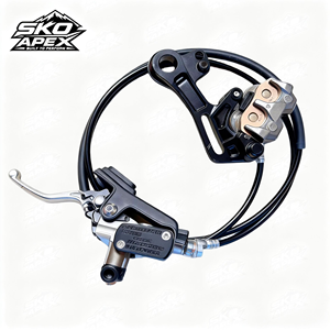Kit de <span class=keywords><strong>frein</strong></span> hydraulique arrière Surron Ultra Bee avec maître-cylindre personnalisé, étrier et tuyau – Pièces de mise à niveau pour <span class=keywords><strong>moto</strong></span> électrique tout-terrain - Product Image 1