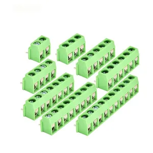 2 pins to 18 pins 5.08mm pitch terminal block connector female and male 2edg 2edgk 508 pluggable pcb terminal blocks with screw